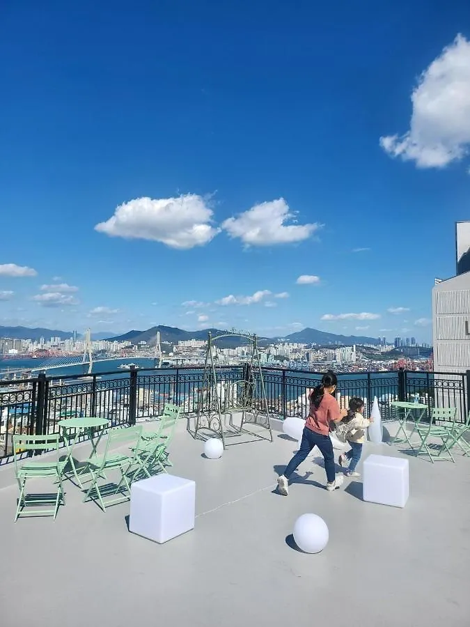 Mirage Yeondo Ocean View Rooftop Aparthotel Busan South Korea